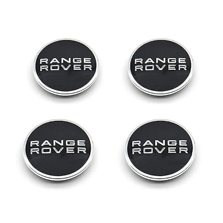 Pieces 62mm 63mm Bilhjul Navkapsel Fälgmärke Navkapsel Kompatibel med Range Rover Sport Evoque L322 L320 L494 L405 P38 Tillbehör