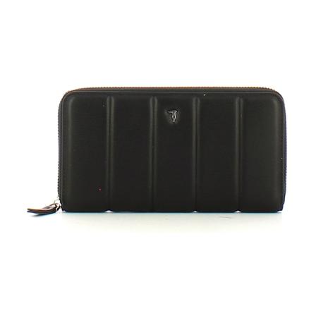 Trussardi Wallets Cardholders Sort, Dame Punge og Kortholder, Størrelse: ONE Size