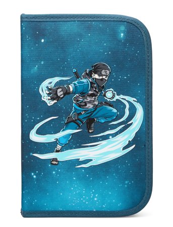 Beckmann Norway Single-Section Pencil Case - Ninja Master - Green - ONE SIZE