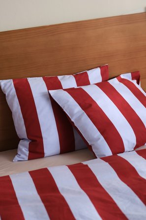 Jotex - Putetrekk. 2-pakke Blå farge - BLOCKY - Kjøp Putevar hos Jotex