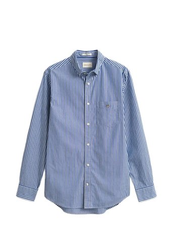 GANT | Reg Classic Poplin Stripe Shirt | M