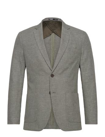 Slhslim-Bath Linen Blz Selected Homme Grey