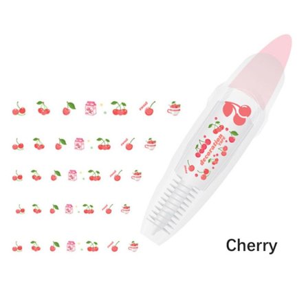 2 STK tegneseriekorrektionstape dekorativ tapepen 2 2