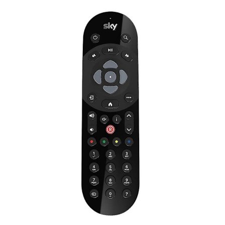 Sky Q-fjärrkontroll, kompatibel med Sky Q-röstsökningsfunktion {DB}