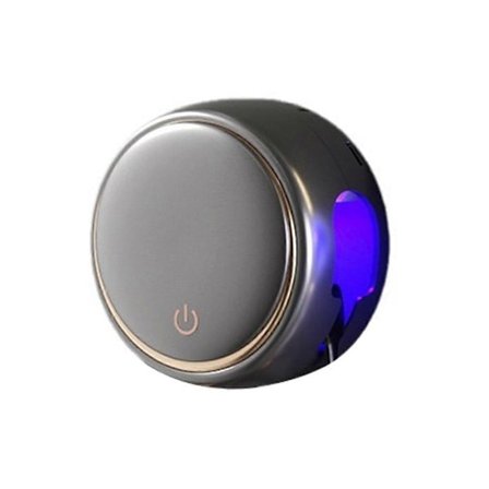 Vægmonteret tandbørsteholder med 2 rum, genopladelig rejse B