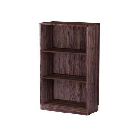 DENORD DESIGN 3xA4-hylla valnöt - Lyreco - Kontorsmöbler och inredning - Skåp och hyllor - Hyllor