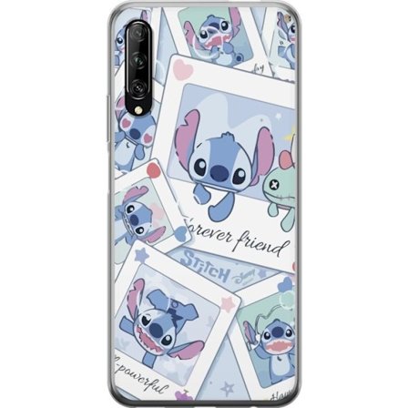 Yhteensopiva Puhelinkuori Huawei P smart Pro 2019 Unelmoivat pilvet vaaleanpunaisina, lila ja sinisen sävyissä, kimaltelevine tähtineen ja pehmeän sat