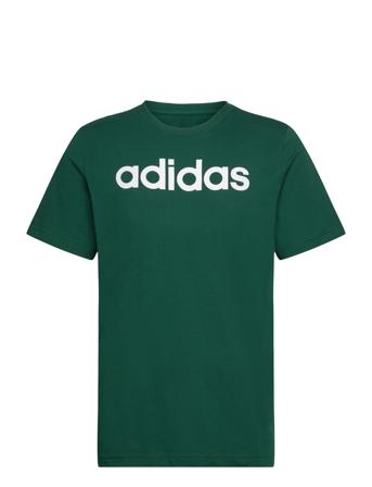 M Lin Sj T Sport T-shirts Short-sleeved Green Adidas Sportswear