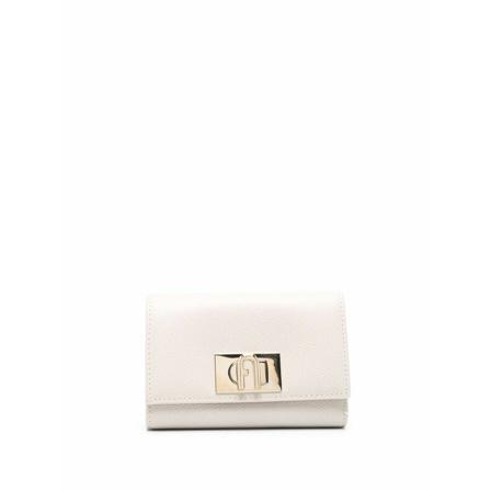 Furla Wallets Cardholders Hvid, Dame Punge og Kortholder, Størrelse: ONE Size