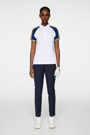J.Lindeberg - Golf - Priya Polo - White - Woman - M