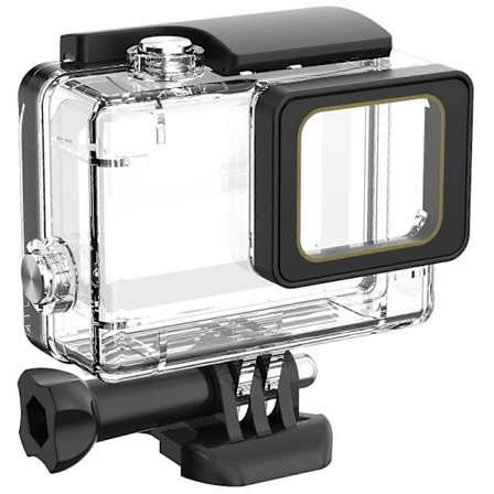 Vandtæt kamerahus til GoPro Hero 7/6/5, dykkerbeskyttende hus, 30 m dybde, undervandsskal
