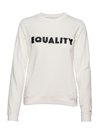 Sweatshirt Ystad Equality White DEDICATED