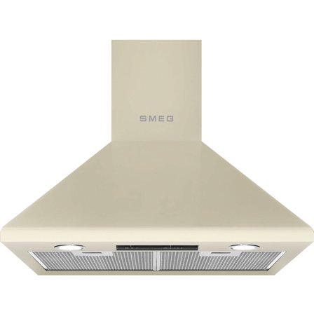 Smeg KSED65PE Universal Veggmontert Ventilator 60 cm, Creme