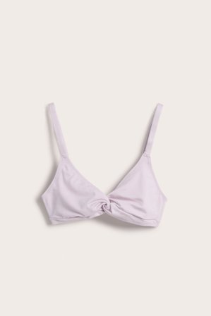 Kappahl | Bralette med knute foran | Lyserosa