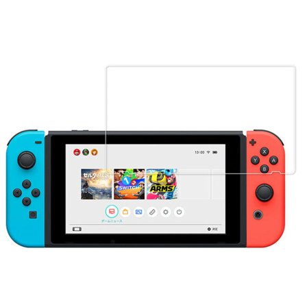Nintendo Switch Skärmskydd l Härdat Glas l Kraftfull