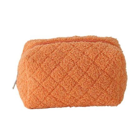 Sød Plys Makeup Taske Stor Kapacitet Rejse Kosmetik Taske Praktisk