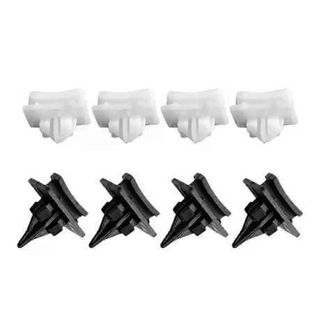 8X Kompatibel med Ford Transit Mk6 Mk7 2001 2002 2003 2004 2005 2006 2007-2013 Forrude Sidebeklædning Clips A-Stolpe Form Clips