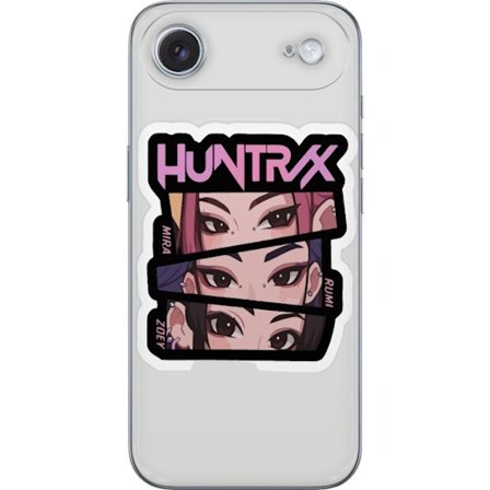 Kompatibel Mobilcover til Apple iPhone 17 Air K-pop-inspireret futuristisk pigegruppe i neonlys og kosmisk sci-fi scene