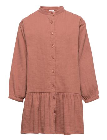 Konkylia - Kjole Dresses & Skirts Dresses Casual Dresses Long-sleeved Casual Dresses Rosa Hust & Claire