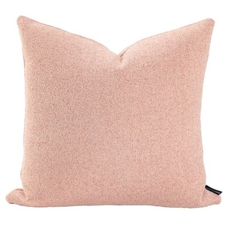 IC Bomulls- och Linnekudde, Enfärgad, Linnekudde, Ryggstöd, Dekorkudde för Hemmet, 45 * 45 cm, Rosa