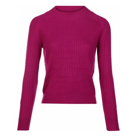 Silvian Heach Round-neck Knitwear , Paars , Dames , Maat: M Truis