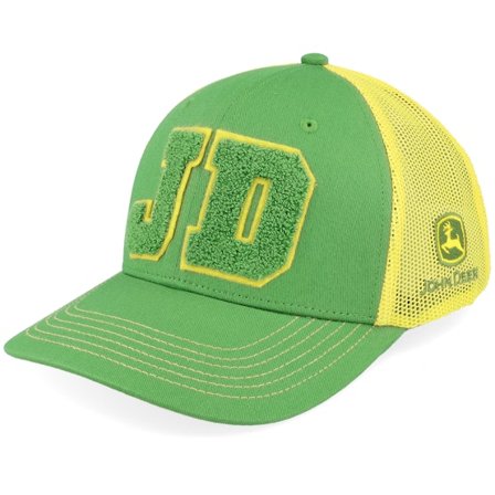 John Deere - Green - trucker - Cap - Cotton/Twill Mesh Yellow Trucker - Hatstore