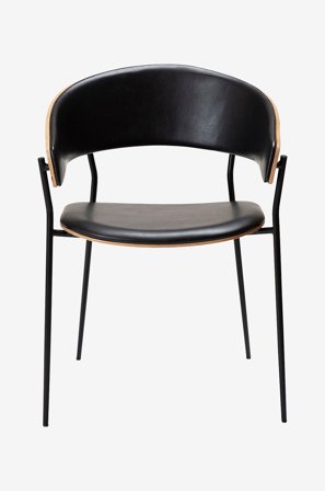 DAN-FORM - Crib lenestol 2-pakning - Brun - Armstoler - Fra Homeroom