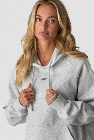 ICANIWILL - Everyday Hoodie Light Grey Melange - Damen - ICIW