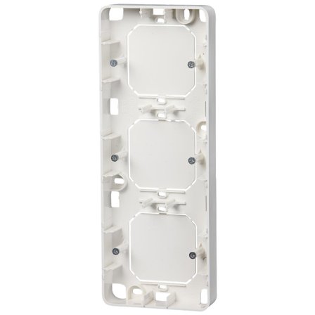 ABB 2TKA00000716 Forhøyningsramme utenpåliggende, IP20 3 rom, Strømbrytere & vegguttak