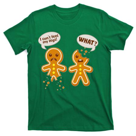 Rolig dålig pepparkakor julkakor T-shirt L