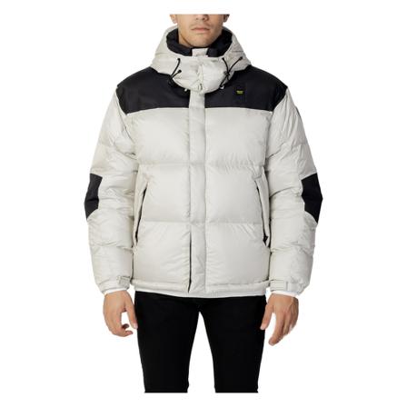 Blauer, Down Jackets Grijs, Heren, Maat:L,nylon