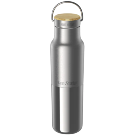 Klean Kanteen Insulated Reflect 355ml (w/ Bamboo) Brushed Stainless