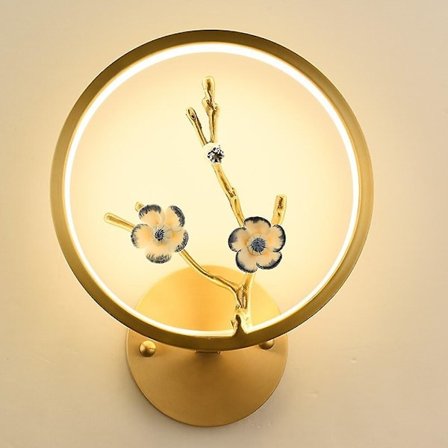 LED Vegglamper Innendørs Dimmbare Vegglampe Kobberlampe