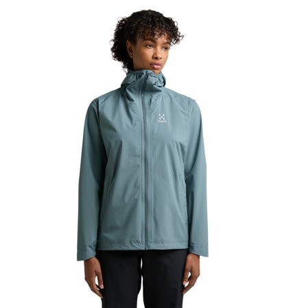 Haglöfs Korp Proof Jacket Women Steel Blue - Steel Blue - XS