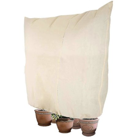 Vinterbeskyttelse Potteplante Sæk, Kuldebeskyttelse Frostbeskyttelse Vinter Fleece Beskyttelseshætte, Have Fleece Cover Fleece