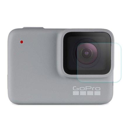 HAT Prins GoPro HERO7 Hvid/Sølv 9H hærdet glas skærmbeskyttelse Transparent