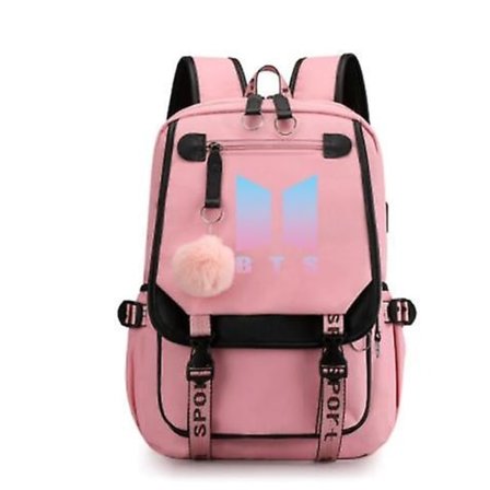 Kpop Grupper Ryggsäckar För Tonåringar Canvas Svarta Resväskor Studenter Laptop Väska Pojkar Flickor Tillbaka Till Skolan Mochila Sac A Dos