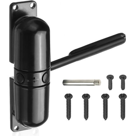 Solid Stål Fjærdør Lukker Justerbar Hydraulisk Spenningsfjær Automatisk Lukking for Hjem Butikk Kontor