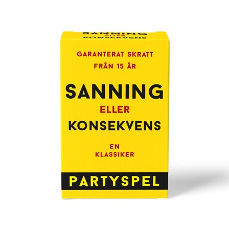 PARTYSPEL SANNING ELLER KONSEKVENS - Partyninja.se