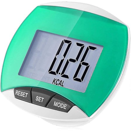 Multifunktionel skridttæller, simpel gangtæller, bærbar sportsskridttæller med klips til mænd, kvinder, K