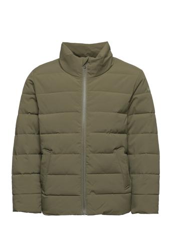 Mattis Puffer Jacket Kids Foret Jakke Khakigrønn Les Deux