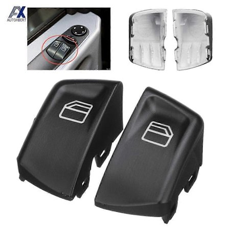 2X For Mercedes-Benz Vito Viano W639 2003-2015 Sprinter W906 MK2 2005-2015 Elektrisk Strømkontroll Vindusbryterknapper Deksel