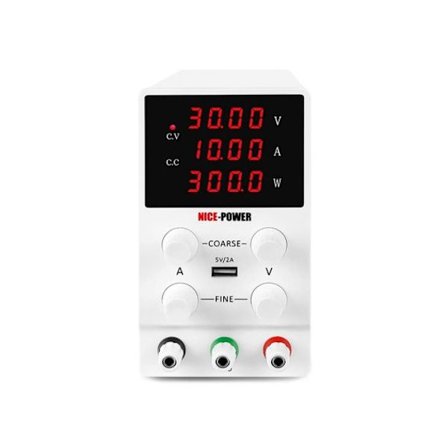 Laboratorienätaggregat/Strömförsöjning Likström 30V/5A - Nice-Power