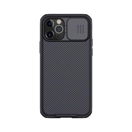 Nillkin Camshield Pro Magnetisk Skal För Apple Iphone 12/12 Pro Black 20.000cm
