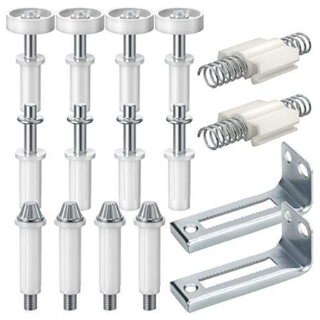 Vikdörr Beslag Dörrgångjärn Tillbehör Vikbar Garderobsdörr Beslag Reparationsverktyg Kit A