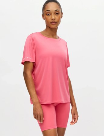 Röhnisch Team Logo Tee - Coral - M