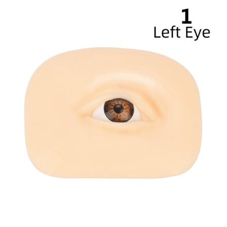 5d Ögonbrynsövning Med Hudtexturerad Bionisk Silikon Ögonmakeup T