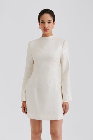 Malina - Margaux mini dress - 36 - Vanilla