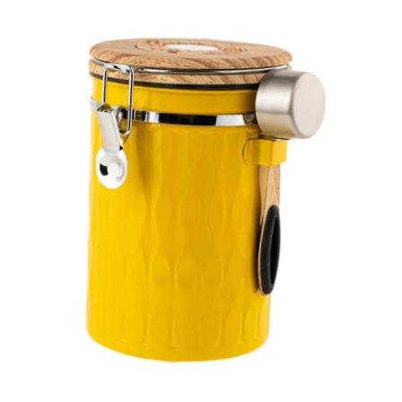 Kahvisäiliö 1,8L Keittiön Ruoansäilytysastia Sokerille Viljalle Jauheille