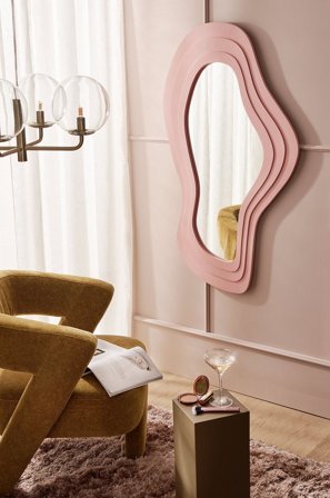 Staycation - Spejl Irene - Rosa - Små spejle - Fra Homeroom